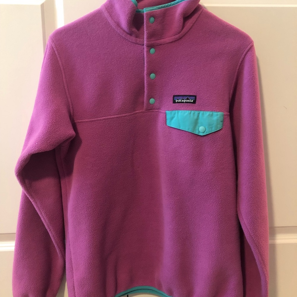 Patagonia synchilla snap t pullover